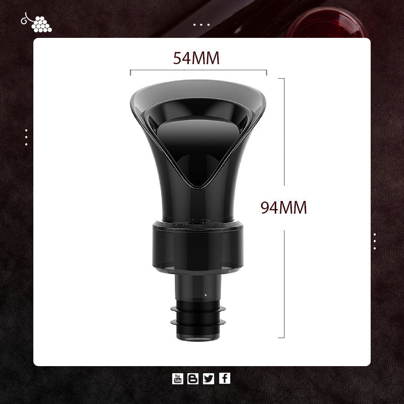 🍷 kauf 1 bekomm 1 gratis! 🧪 2-in-1-Weinverschluss – Vakuumpumpe & Versiegler, bewahrt Frische & Aroma ✨