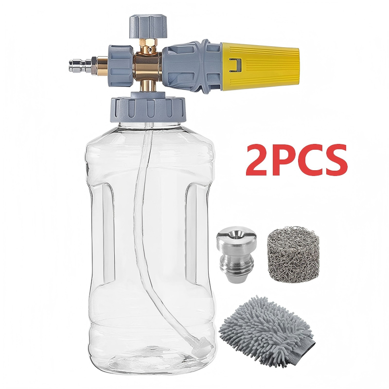 📢💦 Hochdruck-Schaumpistole für die Autowäsche - Entfernt schonend hartnäckigen Schmutz & schützt den Lack | PROFESSIONELLE AUTOWASCHE ZU HAUSE🚗