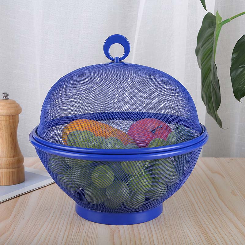 📢📢50 % Rabatt!! 🥳💞 50K+ VERKAUFT! ⚡✨Zweifunktions-Obstkorb mit Deckel,Aufbewahren,Abtropfen & Dekoration in einem🍎🥬