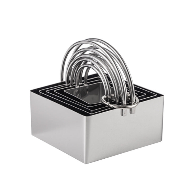 🍰🔪 Professionelles Backset mit 5 Tortenformen – Edelstahl, scharfe Kanten & 5 Größen, jetzt −50%