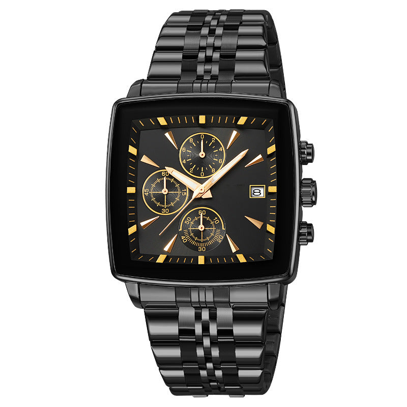 ⏱️Men's Classic Square Dial Quartz Watch🌙