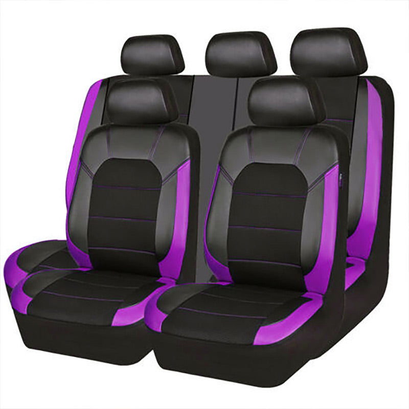đđ¤ 50% RABATT! Universelles Set aus weichem Leder-AutositzbezĂźgen â Premium-Kunstleder, Diamant-Quilt & Airbag-kompatibel â SchĂźtzt Originalsitze & veredelt den Innenraum â¨