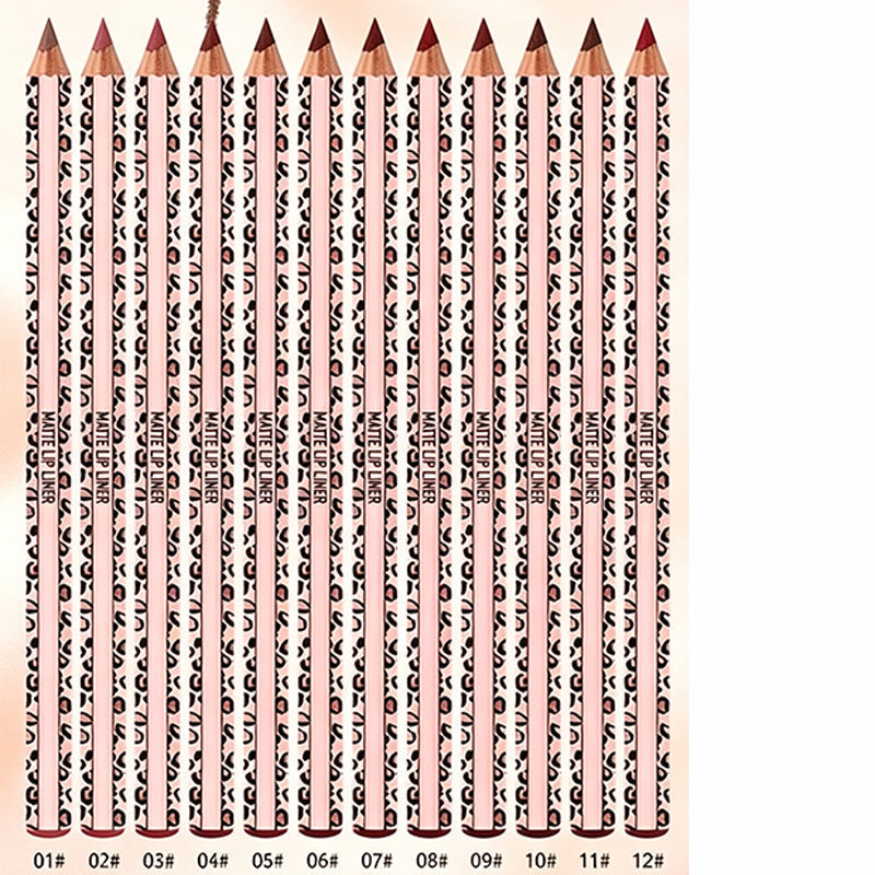 💄 50% RABATT! ✨ 12-Farben Mattes Lipliner-Set, präzise Lippenkonturen, wischfest, ganztägig langanhaltend❤️