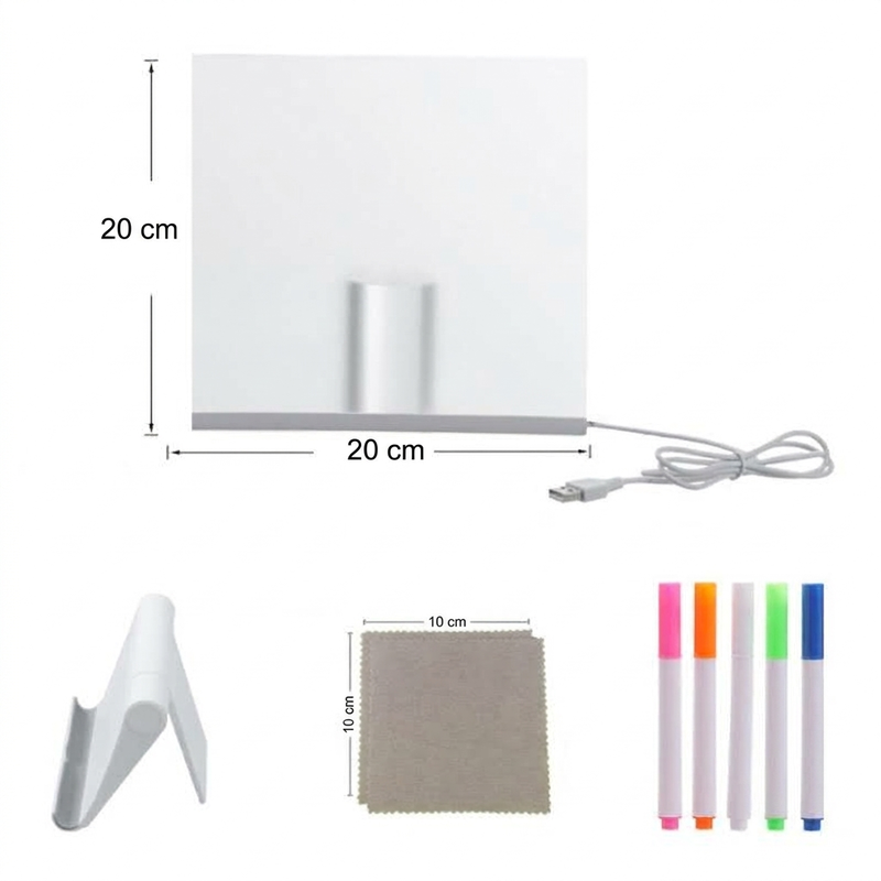 🖍️ LIMITIERTES ANGEBOT 50% RABATT! ✨ Leuchtende Kinder-Maltafel – sanfte LED, wiederverwendbar, auch als Nachtlicht 💡