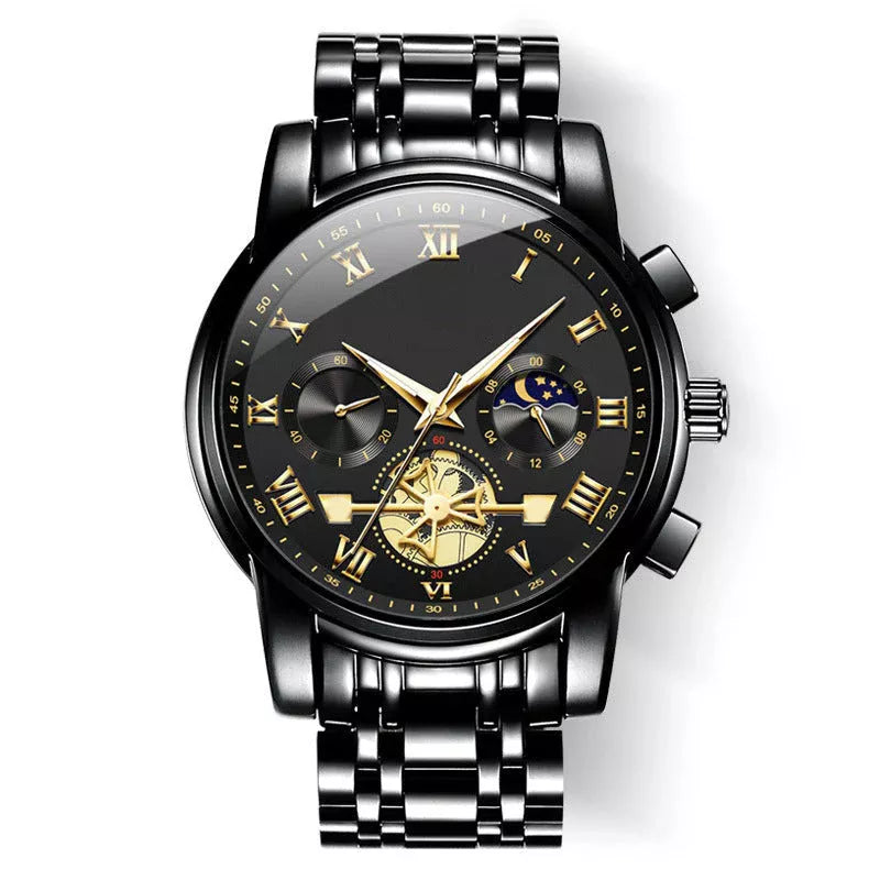 Neue Multifunktions-Chronographen-Armbanduhr mit 6 Zeigern