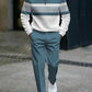 Herren-Set: Pullover mit grafischem Druck und Hose