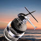 🚁☀️ Metal Solar Helicopter Air Freshener – 50% RABATT! Solarbetriebener Duftspender für dein Auto. 🚗✨