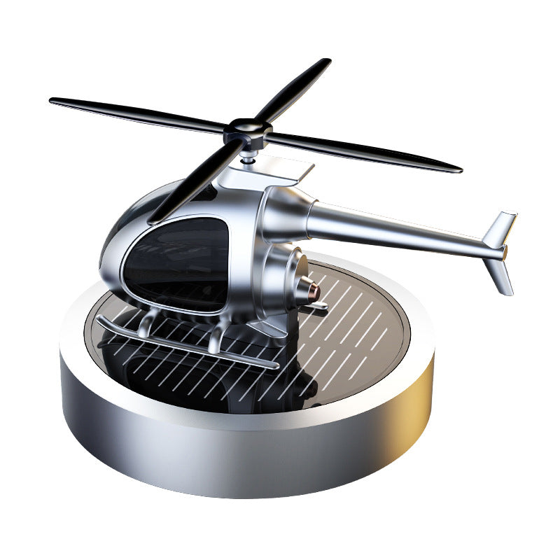 🚁☀️ Metal Solar Helicopter Air Freshener – 50% RABATT! Solarbetriebener Duftspender für dein Auto. 🚗✨