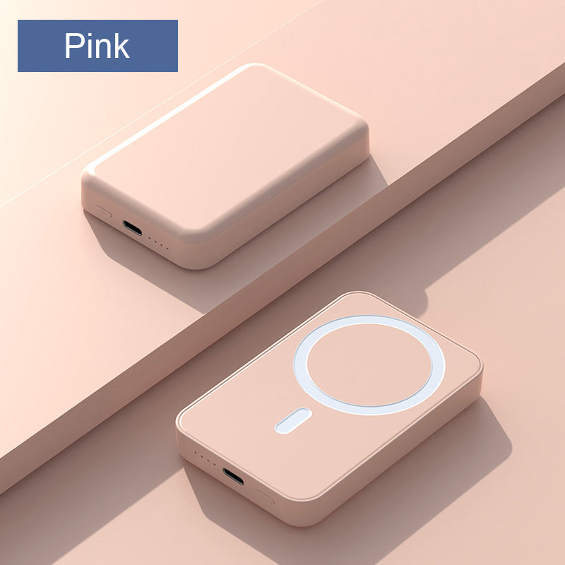 📱🔋15W Schnellladung Portabler Drahtloser Magnetisches Powerbank