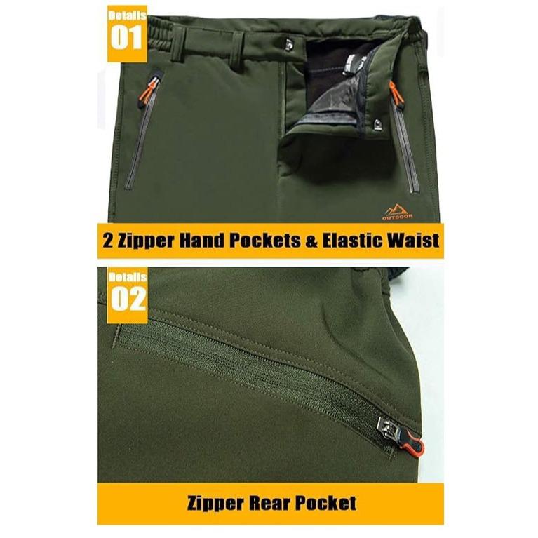 🙋‍♂️2026 Neues Upgrade🌟Herren-Winterhose mit Fleecefutter, Ski- und Schneehose