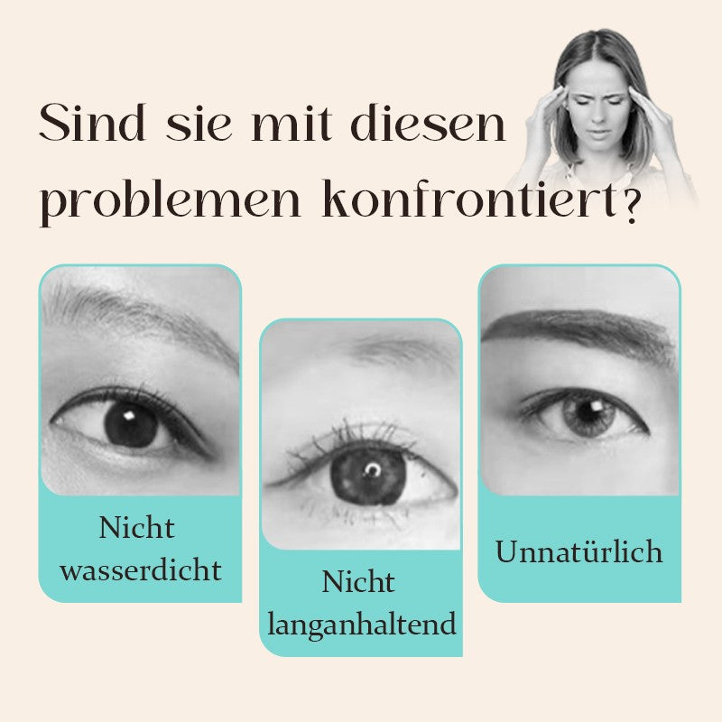 50% RABATT🧡3D-Wasserfester Microblading Augenbrauenstift mit 4-zackiger Spitze