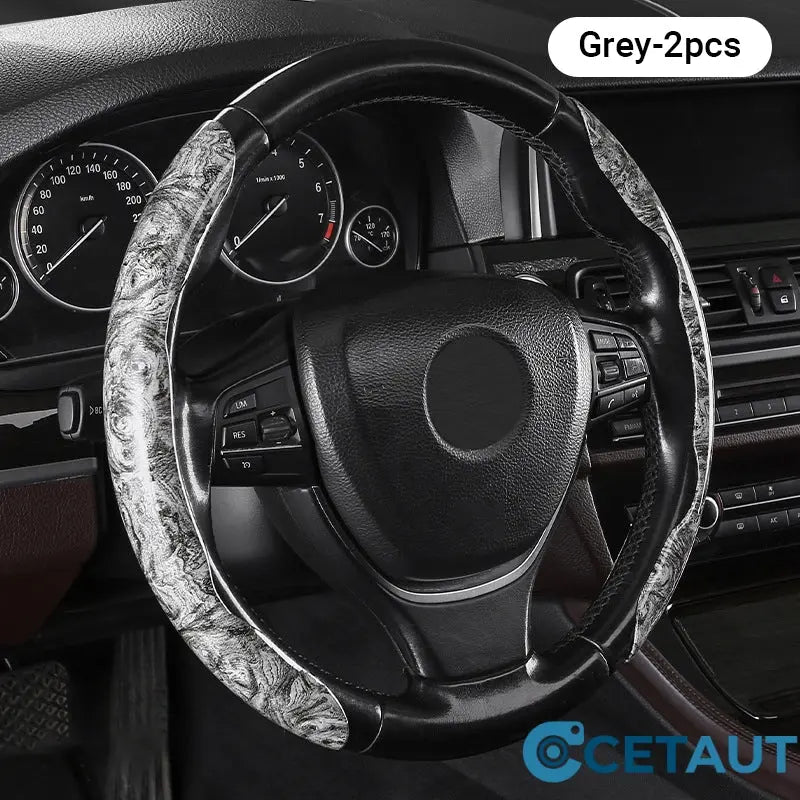 🚗 50% RABATT! 🧤 Universal Anti-Rutsch Auto-Lenkradabdeckung – Weiches Mikrofasermaterial, Rutschfeste Innenschicht & Ideal Für Mehr Komfort Und Kontrolle Beim Fahren 🛡️