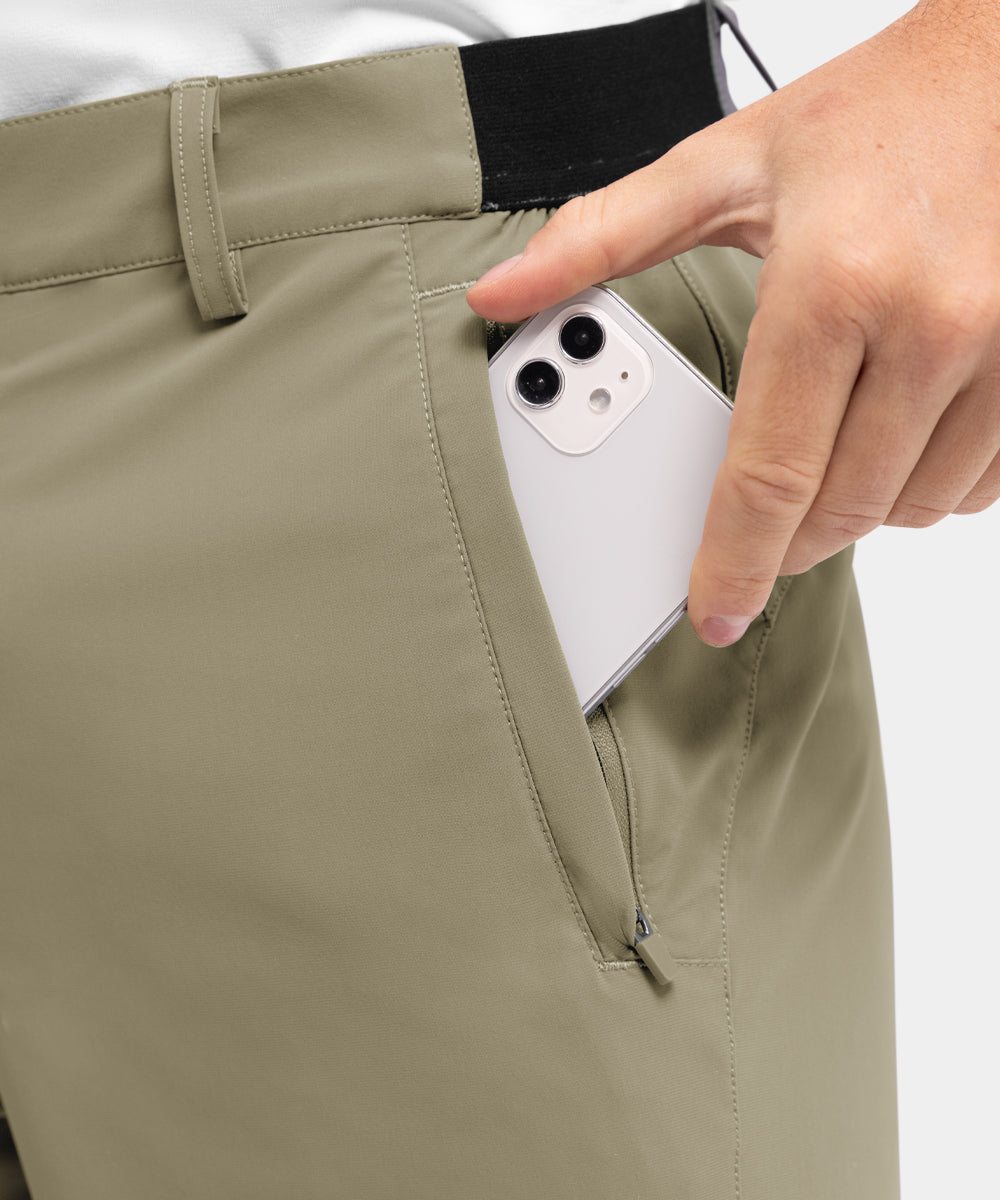 👍 Stretch-Golfshorts für Herren, schnell trocknend, lässig, für die Arbeit