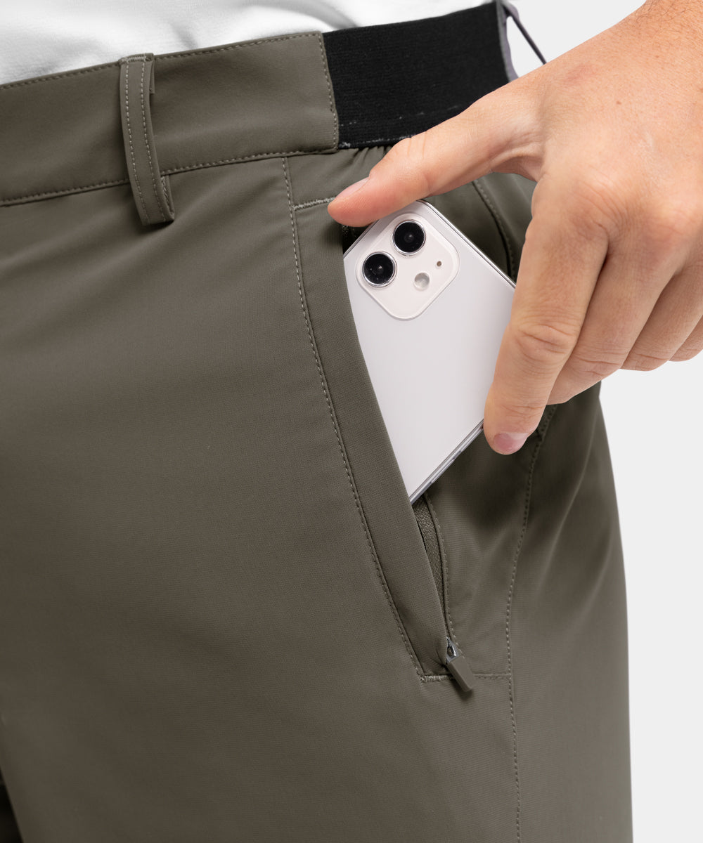 👍 Stretch-Golfshorts für Herren, schnell trocknend, lässig, für die Arbeit