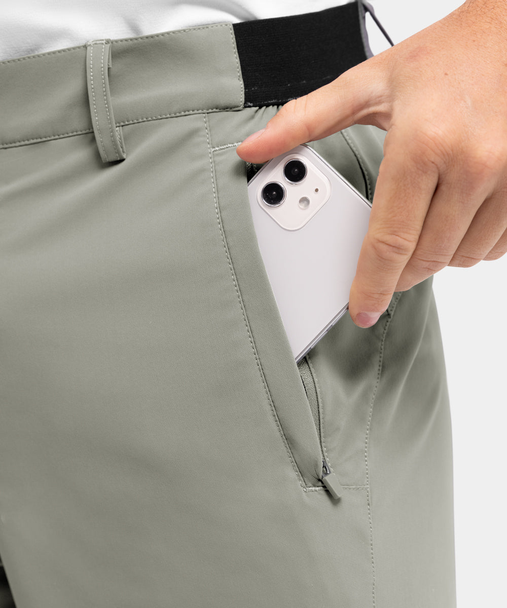 👍 Stretch-Golfshorts für Herren, schnell trocknend, lässig, für die Arbeit