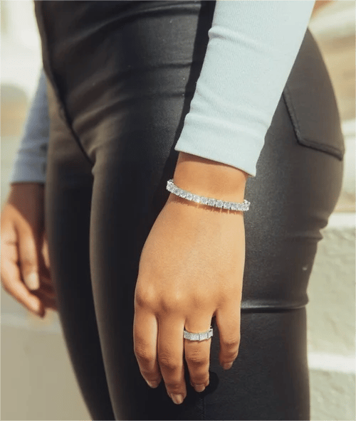 💖 50% RABATT! 💎 Funkelndes Moissanite Armband – 2.000+ Verkauft – Brillanter Glanz, Hochwertige Verarbeitung & Elegantes Geschenk 🎁