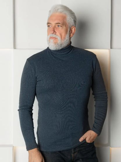 ❄️ Herren Hochkragen-Top – Warm, stylisch & zeitlos für Frühling/Herbst/Winter!