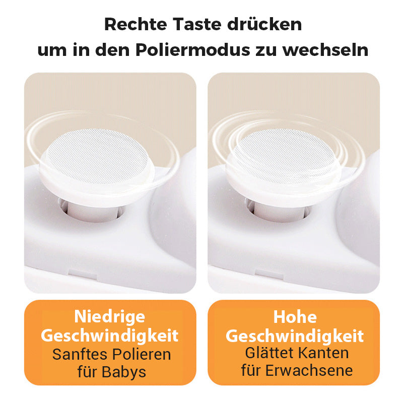 👧  ✨ 3-in-1 Automatischer elektrischer Nagelknipser mit Feilenfunktion【Sicher und bequem】2