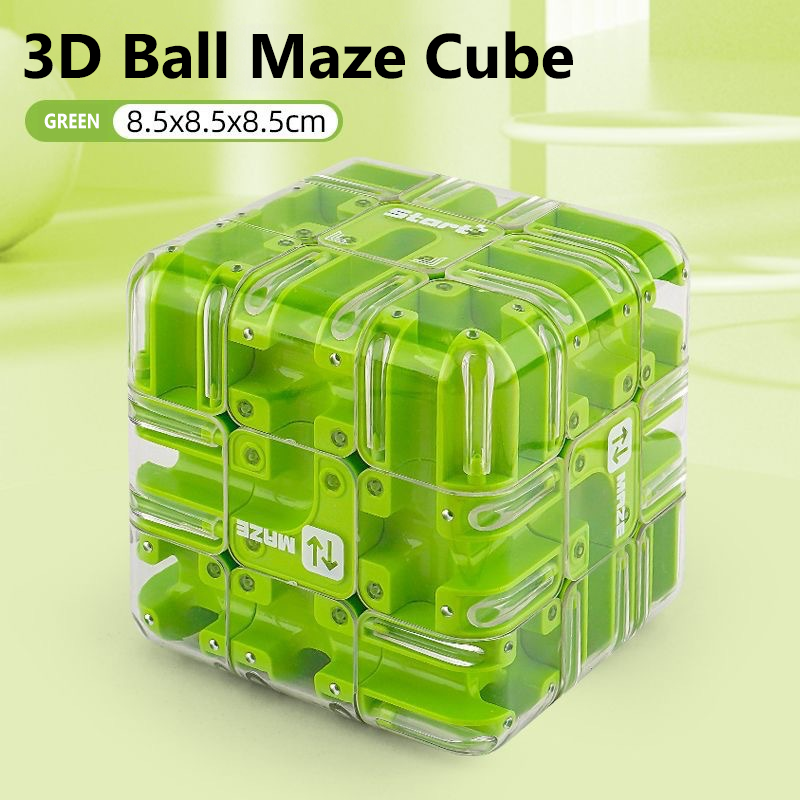 🧩 JETZT 50 % RABATT! ✨ Großes 3D-Labyrinth-Puzzle-Würfel – 120 herausfordernde Routen mit sanfter Drehung für die kognitive Entwicklung und Spaß 🧠🔛