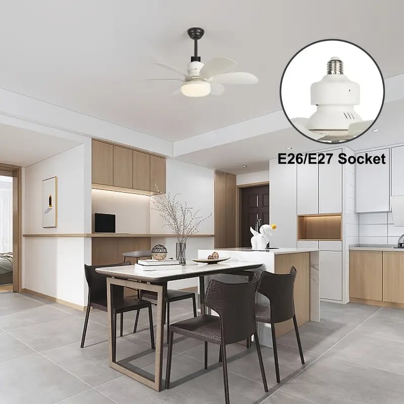 🍃 Intelligenter Deckenventilator mit Licht, RGB-Beleuchtung und Bluetooth-Lautsprecher♨️❄️