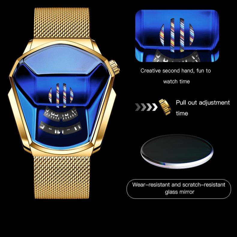 ⌚63% Rabatt🔥Luxus Herren Rennsport Rhombus Uhr