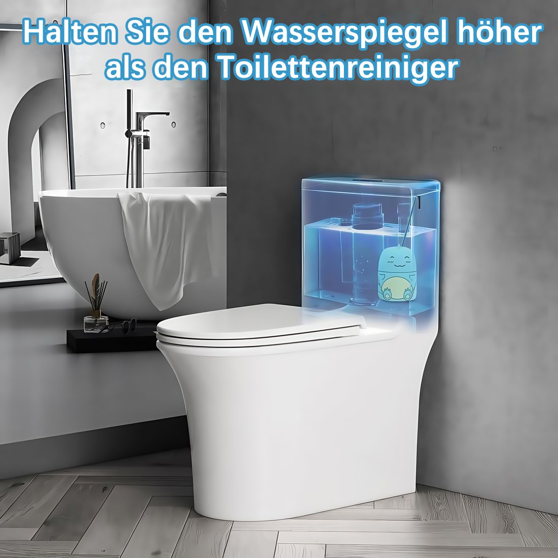 ✨ 2-in-1 WC-Reiniger & Lufterfrischer – Für ein strahlend sauberes Bad!