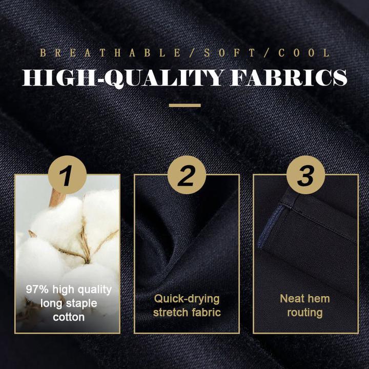 👖🔥 Zeitlich begrenzt: Klassische Herrenhose mit Premium-Elastizität – bequem, langlebig & nachhaltig 👌💚 Perfekt für Arbeit & Freizeit