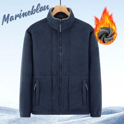 🔥❄️Kostenloser Versand Herren-Doppelfleecejacke