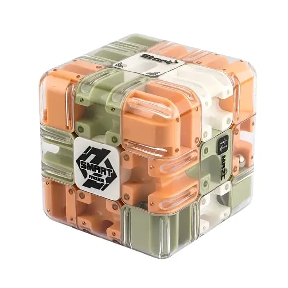 🧩 JETZT 50 % RABATT! ✨ Großes 3D-Labyrinth-Puzzle-Würfel – 120 herausfordernde Routen mit sanfter Drehung für die kognitive Entwicklung und Spaß 🧠🔛