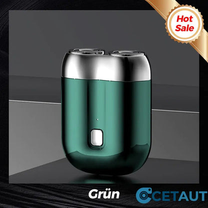 🔥 💦 Scharfer, bartloser, wasserdichter, tragbarer, schnell aufladbarer USB-Rasierer für Herren