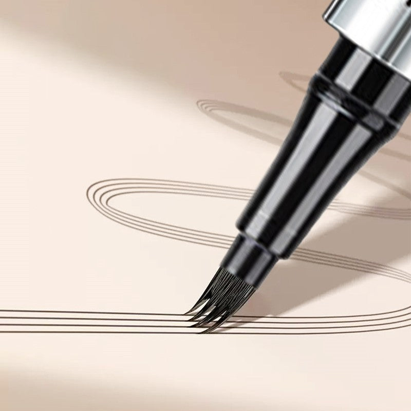 50% RABATT🧡3D-Wasserfester Microblading Augenbrauenstift mit 4-zackiger Spitze