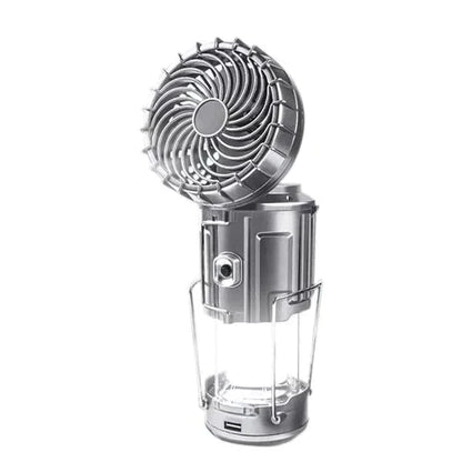 🔥Sommer-Hot-Sale - 45% Rabatt🔥Tragbare LED-Camping-Laterne mit Ventilator💡