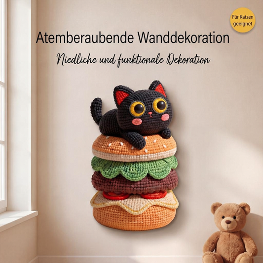 🐱Heißer Verkauf 50% Rabatt🔥Wandmontiertes Katzenkratzbrett ohne Installation