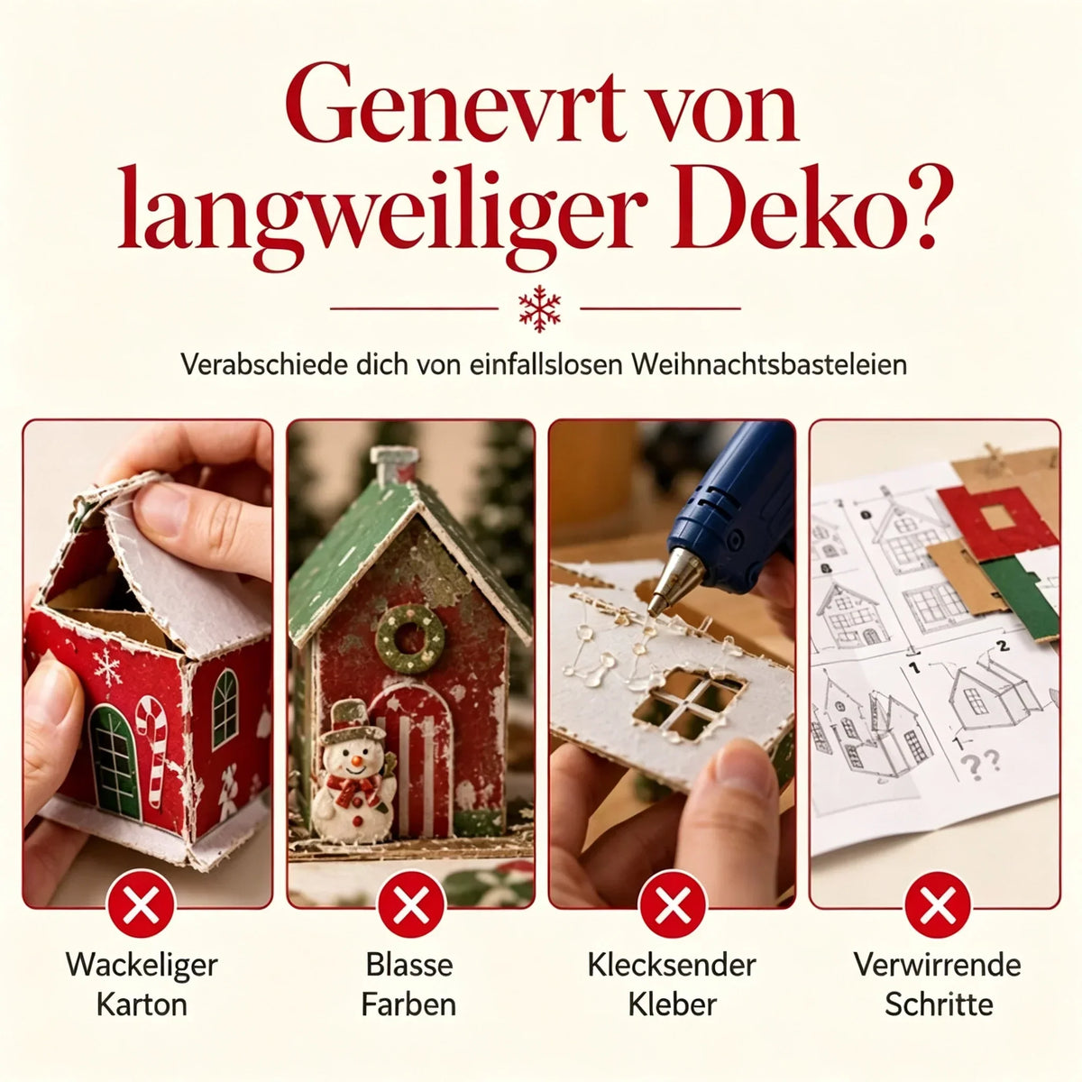 🎄🎁Früher Weihnachtssale – 50% RABATT3D💥🔥DIY Perlenkunst Weihnachtsmal-Set
