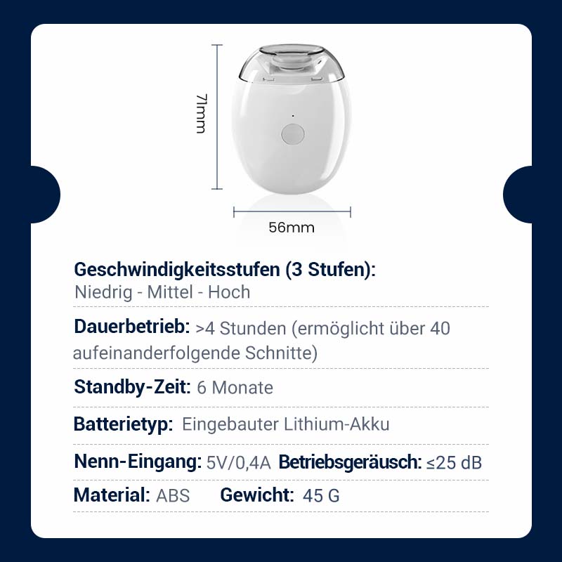 🔋Universeller automatischer Fingernagelschleifer für Erwachsene und Kinder