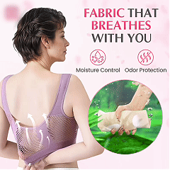 Sanfter Komfort-BH ohne Bügel & Knöpfe (1+1 Gratis)