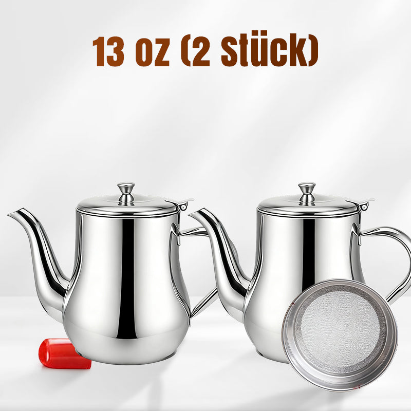 🔥🍳 BEGRENZTE STÜCKZAHL – 50% RABATT! SOLANGE DER VORRAT REICHT! Edelstahl-Ölfiltertopf – Fettfreies Frittieren, sauber & wiederverwendbar – Perfekt für Küche & Camping ✨