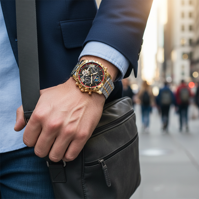 ⌚💧Schweizer brandneue wasserdichte automatische mechanische Uhren