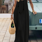 👗 58% RABATT! 💃 Einfarbiges Rückenfreies Cami-Kleid für Damen – Leicht, Luftiger Schnitt & Perfekt Für Den Sommer ☀️