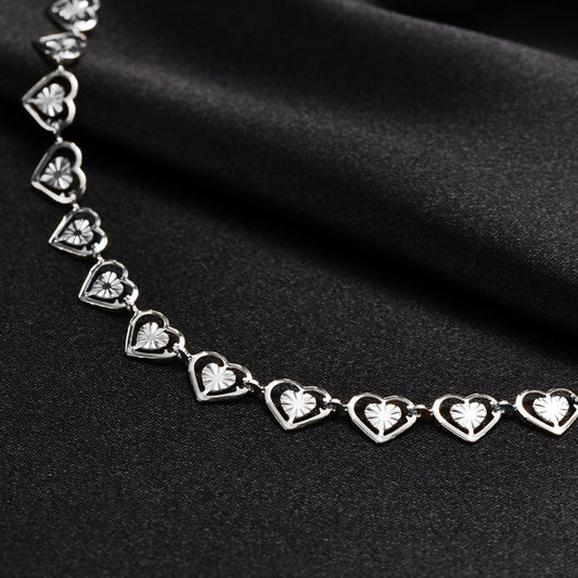🎉 2026 Sale — Über 19.400 verkauft! 💛 Strahlendes Herz-Collier – Glamourös & Chic ✨