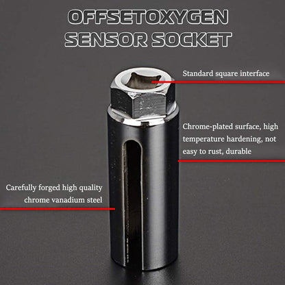 📢📢50 %  RABATT !! ⏰5-teiliger Satz Steckschlüssel zum Entfernen von Kfz-Sauerstoffsensoren