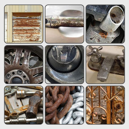 🔥Premium Rostumwandler & Metallic-Schutzlack – Stoppt Rost in 20 Min.