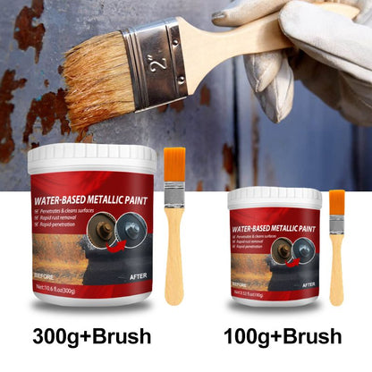 🔥Premium Rostumwandler & Metallic-Schutzlack – Stoppt Rost in 20 Min.