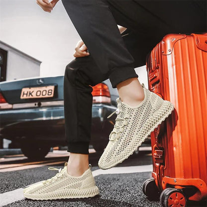 👟 50% RABATT! 🚶‍♂️ Atmungsaktive Herrenschuhe aus Leichtem Mesh – Bequem, Rutschfest & Perfekt Für Den Alltag & Spaziergänge 🏃