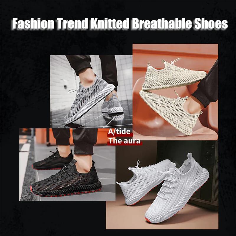 👟 50% RABATT! 🚶‍♂️ Atmungsaktive Herrenschuhe aus Leichtem Mesh – Bequem, Rutschfest & Perfekt Für Den Alltag & Spaziergänge 🏃
