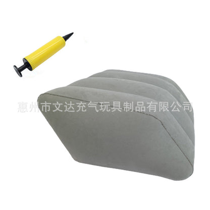 🦵 🛏️ Aufblasbares Beinkissen fürs Bett – Zur Vorbeugung von Krampfadern – Höhenverstellbar, Verbessert die Durchblutung & Orthopädisch 💆‍♀️