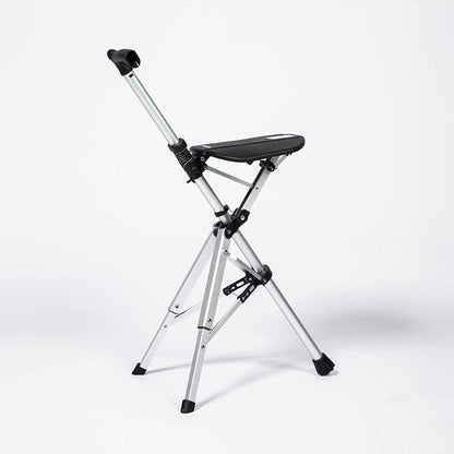 🔥2-in-1 Gehstock mit Klappstuhl