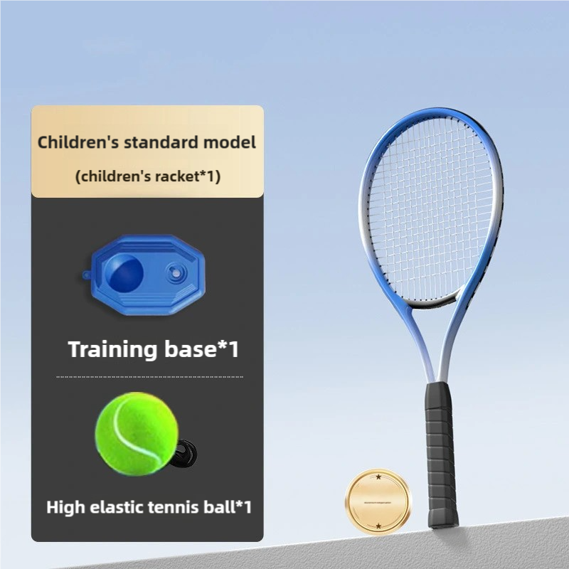 📢📢50% RABATT !!⏰🎾 Tragbarer Tennistrainer mit befüllbarem Sockel für Einzeltraining & Familie