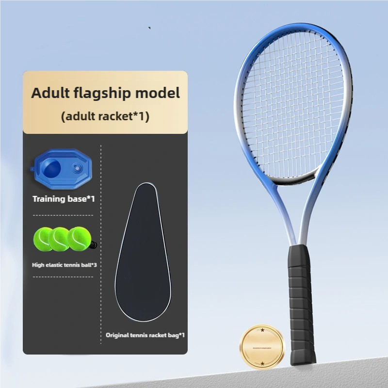 📢📢50% RABATT !!⏰🎾 Tragbarer Tennistrainer mit befüllbarem Sockel für Einzeltraining & Familie