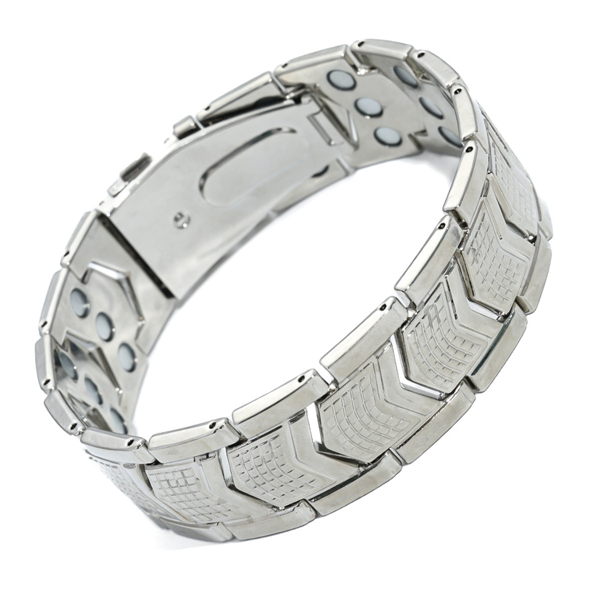 Herren-Kupferarmband, 3× Stärke, aus 99,99 % reinem Kupfer, magnetisch, verstellbare Länge